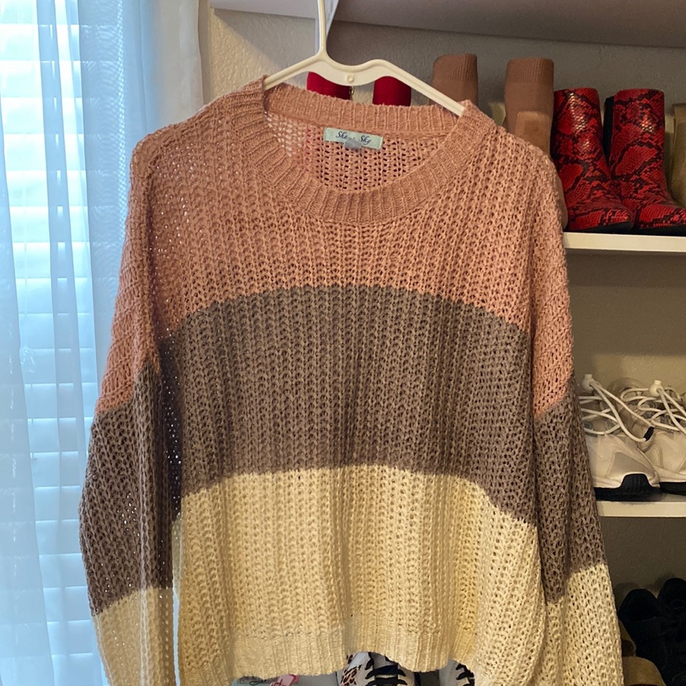 Very light sweater